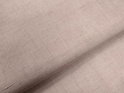 平和屋着物●結城紬　色無地　紅藤色　正絹　逸品　CABI2230yc
