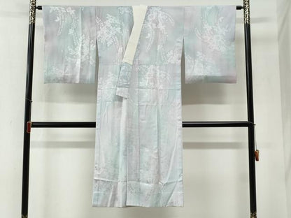 平和屋着物●長襦袢　無双仕立て　辻が花地紋　暈し染め　やまと誂製　正絹　逸品　CABI2249yc