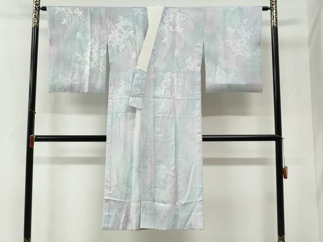 平和屋着物●長襦袢　無双仕立て　辻が花地紋　暈し染め　やまと誂製　正絹　逸品　CABI2249yc