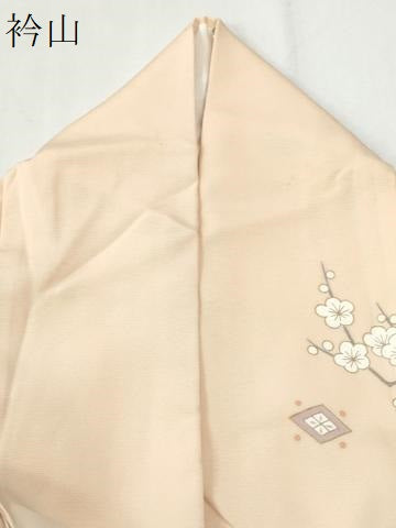 平和屋着物●訪問着　作家物　駒刺繍　霞松竹梅宝尽くし花蝶文　金彩　正絹　逸品　CABI2255yc