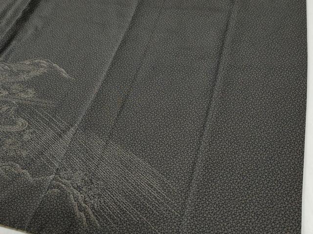 平和屋着物●訪問着　枯山水　正絹　逸品　CABI2258yc