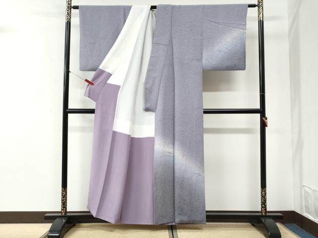 平和屋着物●日展作家　山本唯与志　レリーフ染　訪問着　吉祥文　暈し染め　正絹　逸品　CABI2271yc