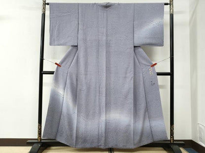 平和屋着物●日展作家　山本唯与志　レリーフ染　訪問着　吉祥文　暈し染め　正絹　逸品　CABI2271yc