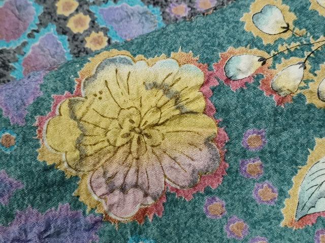 平和屋着物●豪華振袖　辻が花　暈し染め　正絹　逸品　CABI2275yc