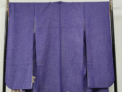 平和屋着物●豪華振袖・長襦袢セット　十二単　牡丹　銀通し地　正絹　逸品　CABI2276yc