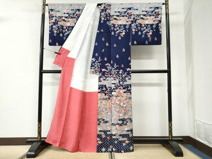 平和屋着物●訪問着　辻が花　金彩　正絹　逸品　未使用　CABI2280yc