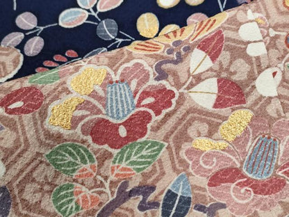 平和屋着物●訪問着　辻が花　金彩　正絹　逸品　未使用　CABI2280yc