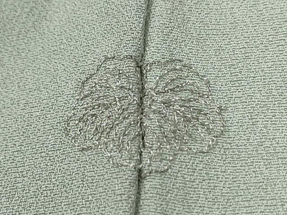 平和屋着物●中国三大刺繍　スワトウ刺繍　訪問着　松皮菱宝尽くし花松文　暈し染め　金彩　正絹　逸品　CABI2292yc