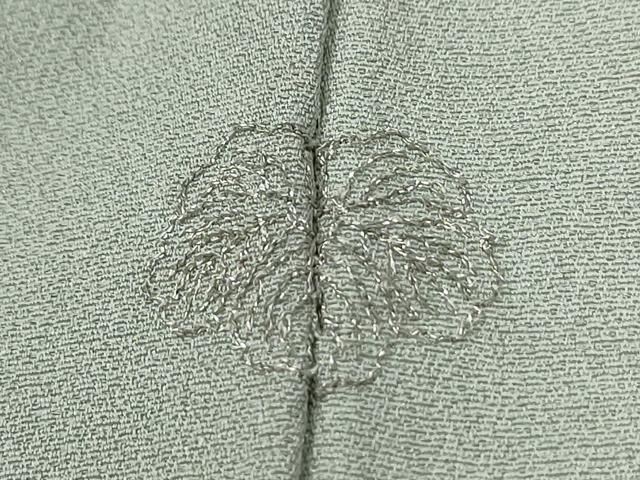 平和屋着物●中国三大刺繍　スワトウ刺繍　訪問着　松皮菱宝尽くし花松文　暈し染め　金彩　正絹　逸品　CABI2292yc