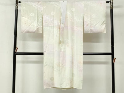 平和屋着物●長襦袢　袷　辻が花地紋　暈し染め　正絹　逸品　未使用　CABI2300yc