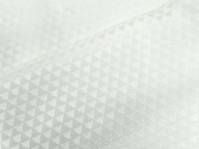 平和屋着物●長襦袢　無双仕立て　鱗地紋　藍白色　正絹　逸品　未使用　CABI2312yc