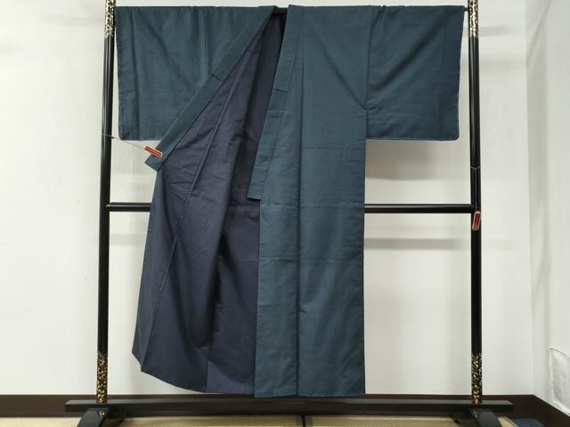 平和屋着物●男性　本場大島紬　100亀甲　総詰め　正絹　逸品　未使用　CABI2315yc