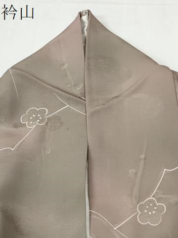 平和屋着物●上質な小紋　地紋起こし　枝梅文　暈し染め　正絹　逸品　CABI2316yc