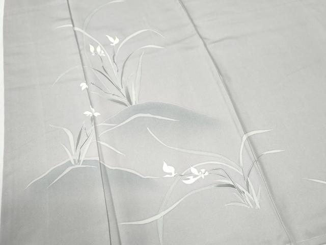 平和屋着物●訪問着　友禅　草花文　正絹　逸品　未使用　CABI2318yc