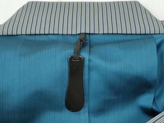 平和屋着物●男性　馬乗り袴　間道　正絹　逸品　CABI2331yc