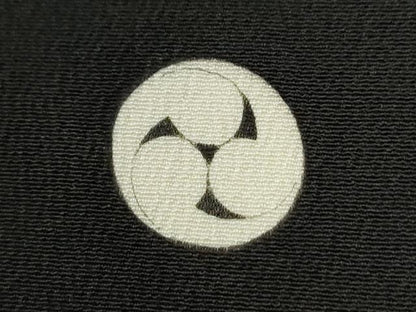 平和屋着物●豪華黒留袖　刺繍　龍　暈し染め　金銀彩　正絹　逸品　CABI2340yc
