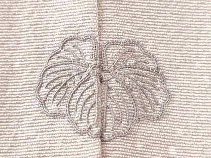 平和屋着物●訪問着　シルエット　鴛鴦枝菊文　暈し染め　金銀彩　正絹　逸品　CABI2342yc