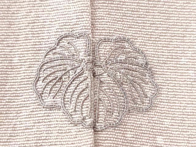平和屋着物●訪問着　シルエット　鴛鴦枝菊文　暈し染め　金銀彩　正絹　逸品　CABI2342yc