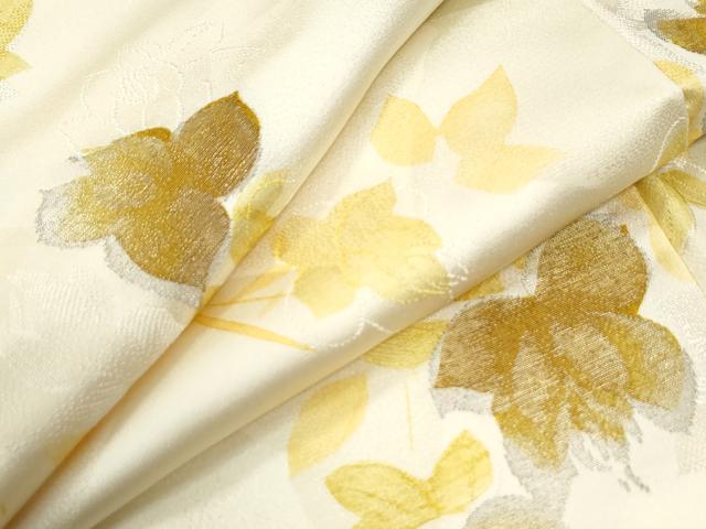 平和屋着物●上質な小紋　地紋起こし　草花文　暈し染め　正絹　逸品　CABI2353yc