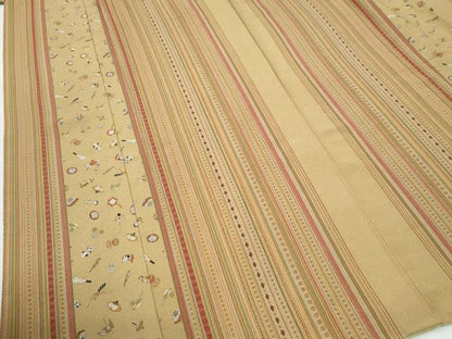 平和屋着物●上質な小紋　玩具文　正絹　逸品　CABI2363yc