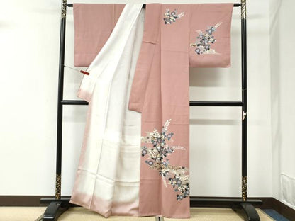 平和屋着物●訪問着　辻が花　正絹　逸品　CABI2373yc