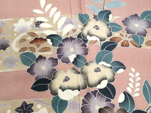 平和屋着物●訪問着　辻が花　正絹　逸品　CABI2373yc