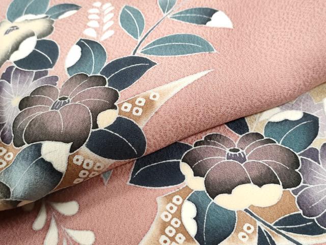平和屋着物●訪問着　辻が花　正絹　逸品　CABI2373yc