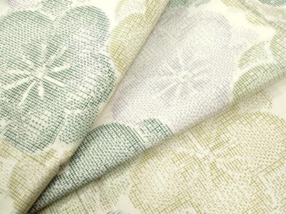 平和屋着物●上質な紬　梅　正絹　逸品　CABI2375yc