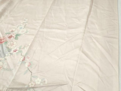 平和屋着物●訪問着　枝牡丹花文　金彩　正絹　逸品　CABI2376yc