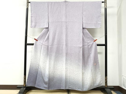 平和屋着物●中嶋まさひろ 蝋彩染作家　訪問着　霞文　正絹　逸品　未使用　CABI2383yc