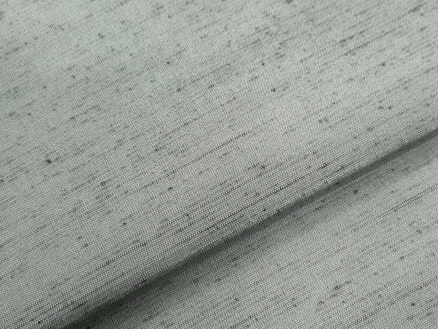 平和屋着物●男性　紬　色無地　薄鈍色　正絹　逸品　CABI2393yc