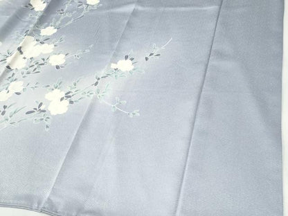 平和屋着物●訪問着　刺繍　枝花文　暈し染め　金彩　正絹　逸品　CABI2404yc
