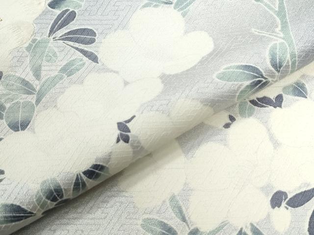 平和屋着物●訪問着　刺繍　枝花文　暈し染め　金彩　正絹　逸品　CABI2404yc