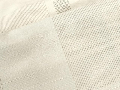 平和屋着物●上質な紬　背抜き仕立て　80亀甲　市松吉祥文　正絹　逸品　CABI2422yc