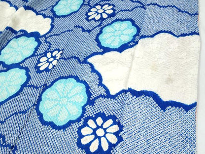 平和屋着物●豪華振袖　総絞り　雲重ね舞花文　正絹　逸品　CABI2430yc