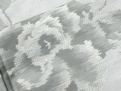 平和屋着物●本場大島紬　白大島　牡丹　正絹　逸品　未使用　CABI2438yc
