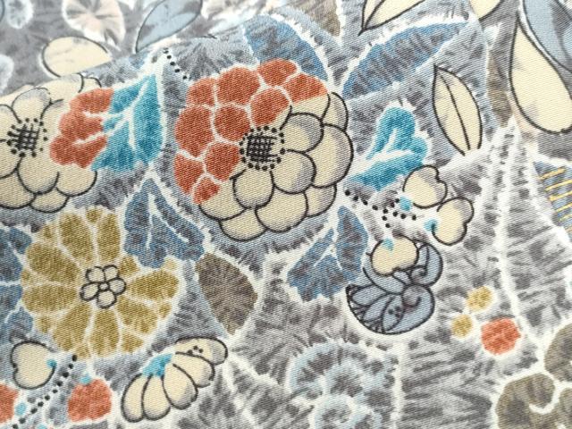 平和屋着物●上質な小紋　辻が花　金彩　正絹　逸品　未使用　CABI2440yc