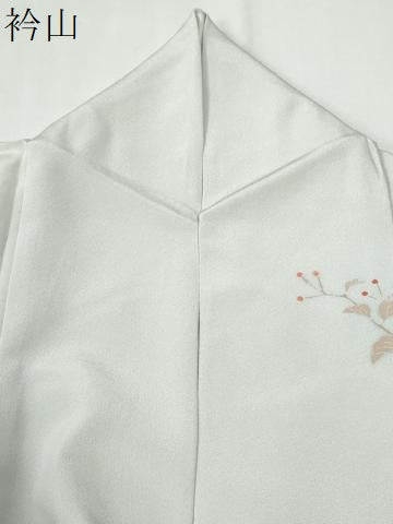 平和屋着物●訪問着　友禅　枝花文　暈し染め　正絹　逸品　CABI2444yc