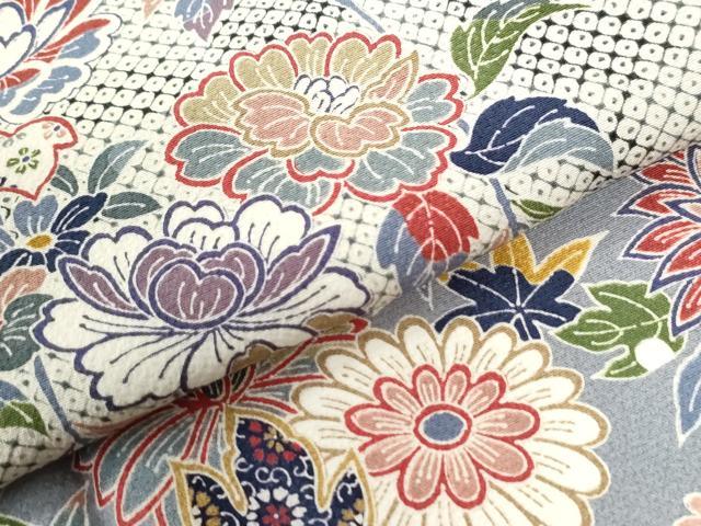 平和屋着物●訪問着　菊花文　暈し染め　正絹　逸品　未使用　CABI2446yc