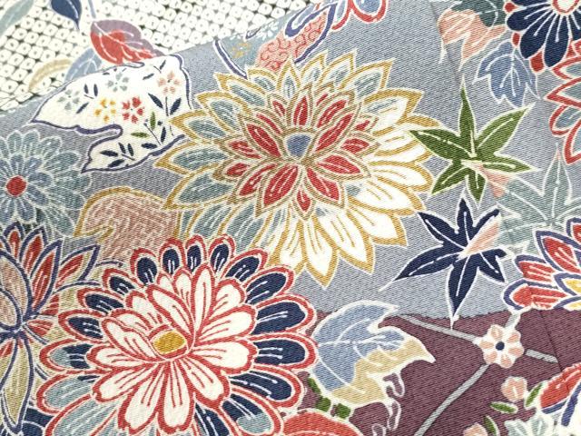 平和屋着物●訪問着　菊花文　暈し染め　正絹　逸品　未使用　CABI2446yc