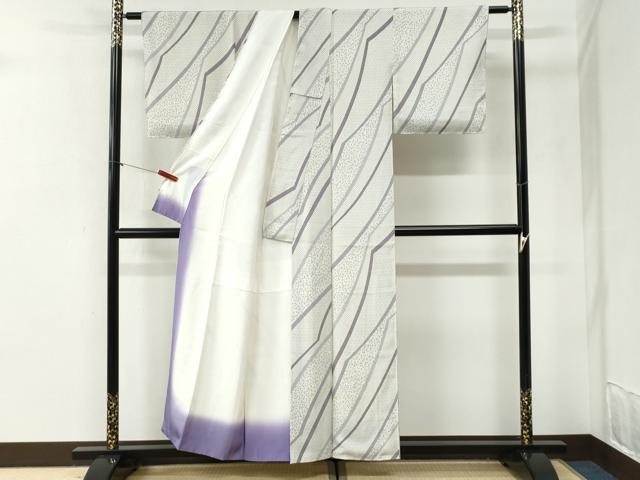 平和屋着物●上質な小紋　吉祥花文　正絹　逸品　未使用　CABI2447yc
