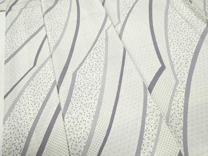 平和屋着物●上質な小紋　吉祥花文　正絹　逸品　未使用　CABI2447yc