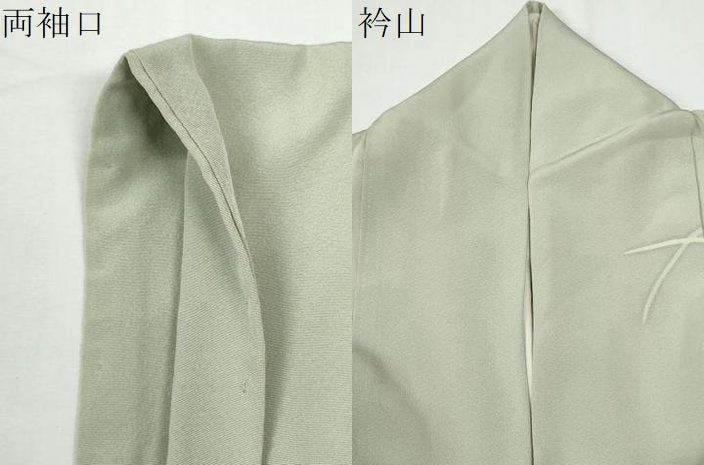 平和屋着物●本加賀友禅作家　西尾翠峰　訪問着　籬草花文　暈し染め　ロング丈　正絹　逸品　CABI2462yc