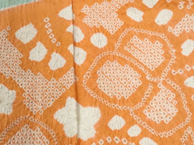 平和屋着物●豪華振袖　総絞り　吉祥花唐草文　正絹　逸品　CABI2469yc