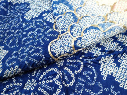 平和屋着物●豪華振袖　駒刺繍　絞り　牡丹花文　暈し染め　正絹　逸品　CABI2470yc