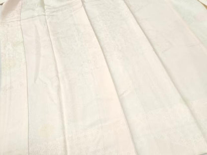 平和屋着物●長襦袢　無双仕立て　辻が花地紋　暈し染め　正絹　逸品　CABI2477yc