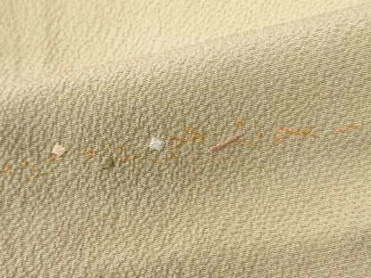 平和屋着物●訪問着　刺繍　霞箔散らし　暈し染め　金彩　正絹　逸品　未使用　CABI2478yc