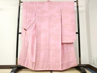 平和屋着物●豪華振袖　雲取り花菱文　金糸　正絹　逸品　CABI2479yc