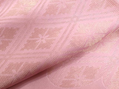 平和屋着物●豪華振袖　雲取り花菱文　金糸　正絹　逸品　CABI2479yc