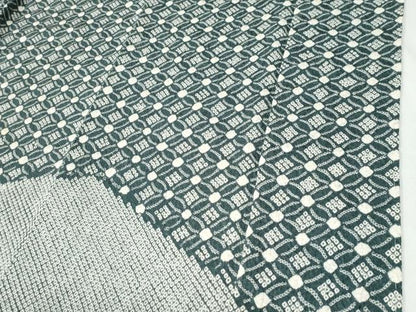 平和屋着物●訪問着　総絞り　七宝文　正絹　逸品　CABI2484yc